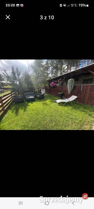 Domek holenderski z tarasem i ogrodzeniem na 35m2 pomorskie Starogard Gdański