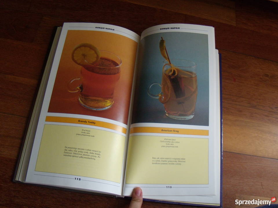 Książka Amwrican drinks Andrzej Rosolski