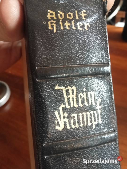 Książka Mein Kampf autor AH Oryginał stan Grójec sprzedam