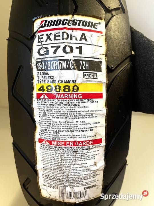4366 Opona motocyklowa BRIDGESTONE EXEDRA G701 Łobżenica