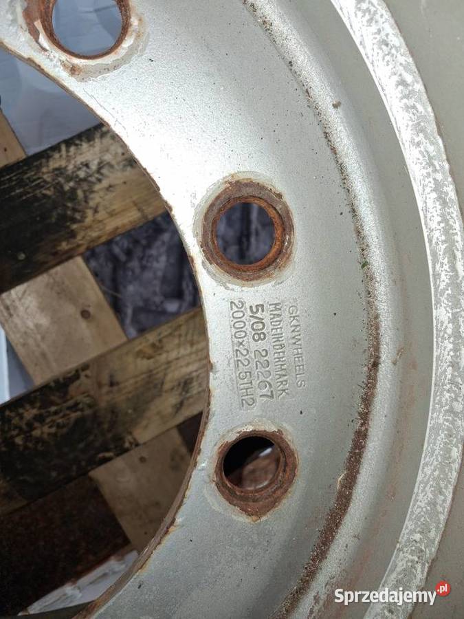 Koło 60055 R225 Felga 2000 na 225TH2 Opony rolnicze Marszałki