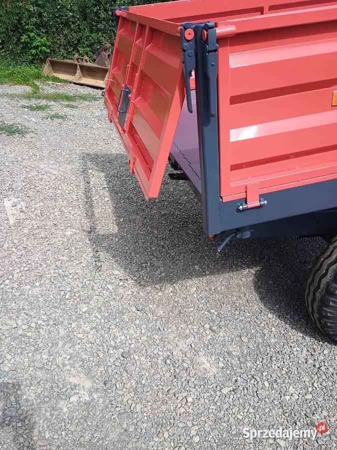 Przyczepa wywrotka jednoosiowa Markowa