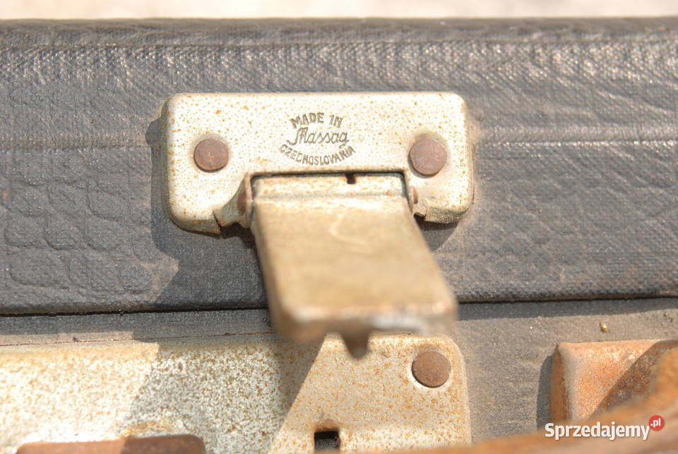 Stary duży puzon Czechosłowacki unikat antyk śląskie