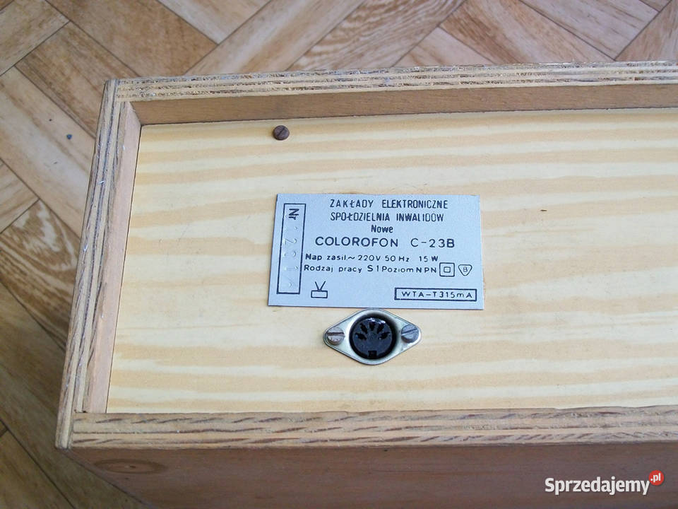 Światła dyskotekowe do magnetofonu analogowego Brzeg