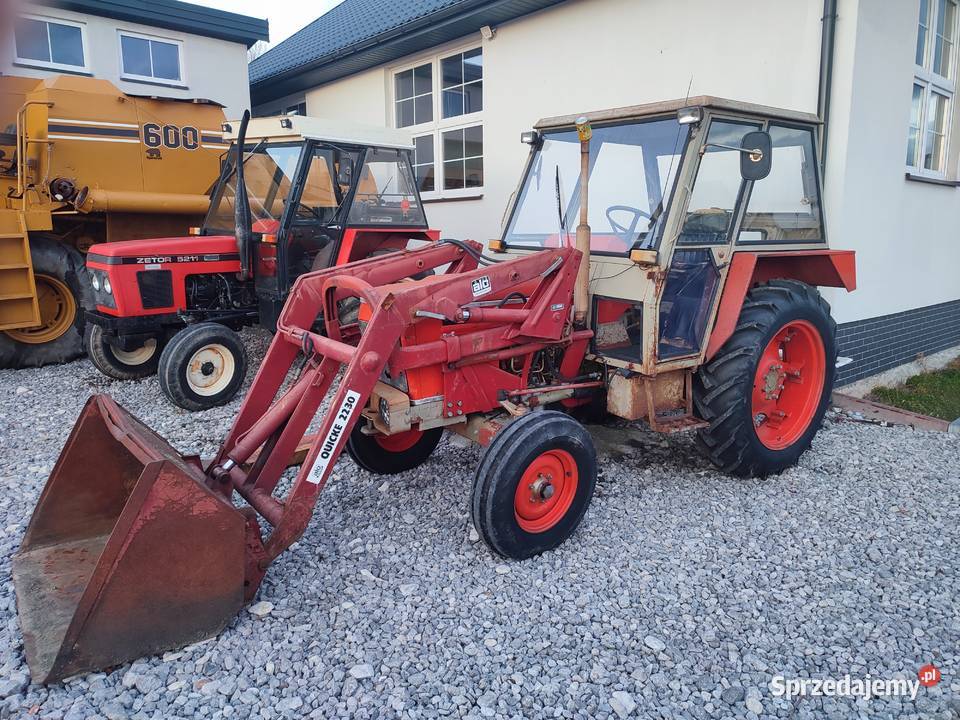 Zetor 4911 z turem Nowa Słupia