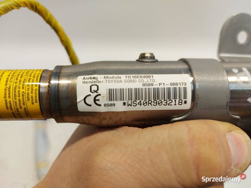 Subaru WRX STI 2015 airbag kurtyna powietrzna osobowe