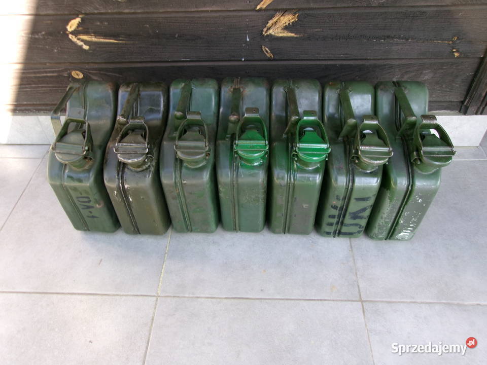 Karnister z zasobów wojskowych 5 litrów Legionowo