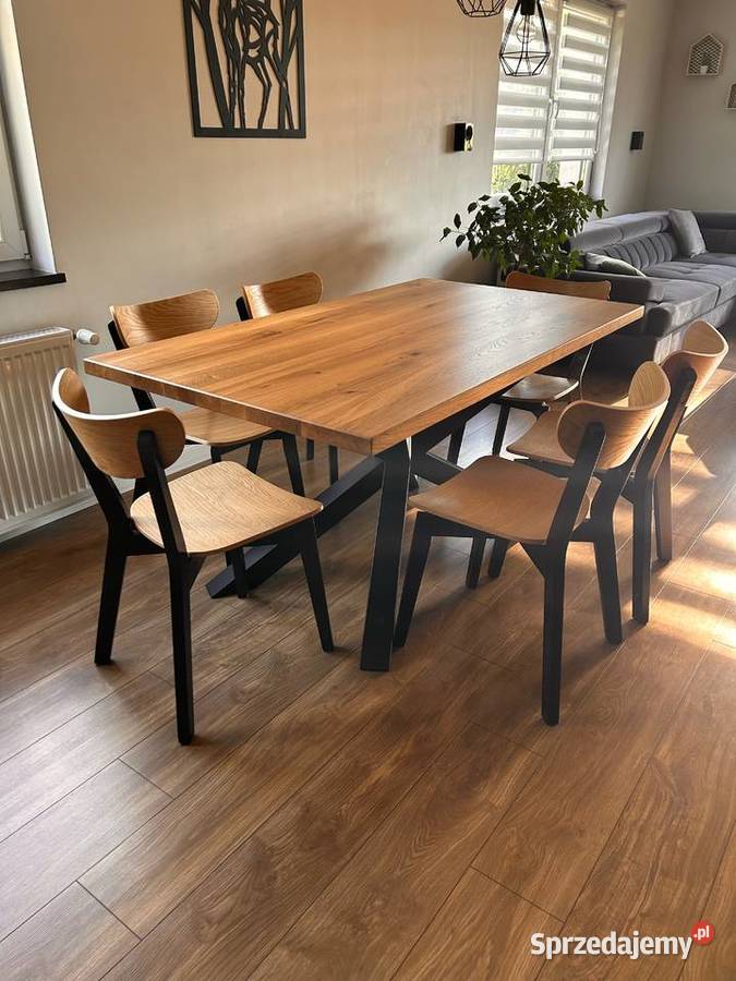 Stół do jadalni loft Pająk 180x90x76 darmowa 76cm Wrocław