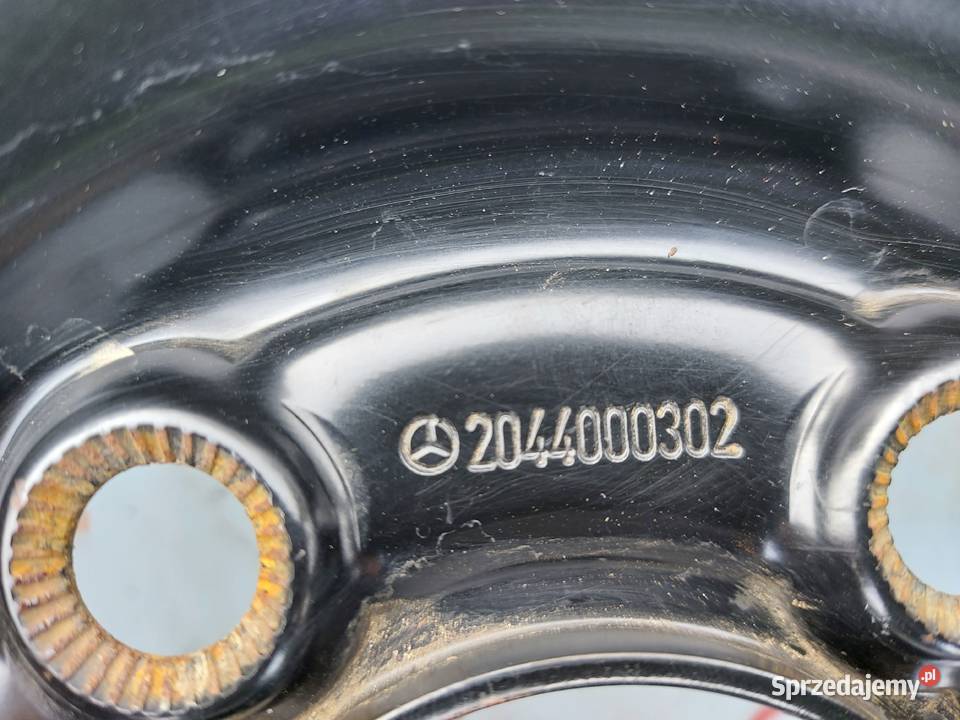 MERCEDES W204 koło dojazdowe 1259016 98M 5x112