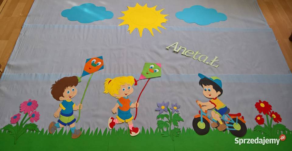 Dekoracje wiosenno letnie z brystolu 504102 444 Garwolin