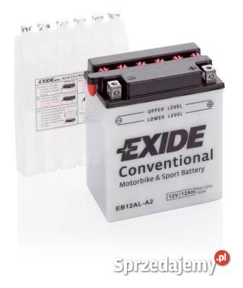 Akumulator motocyklowy EXIDE EB12ALA2 12V 12Ah małopolskie