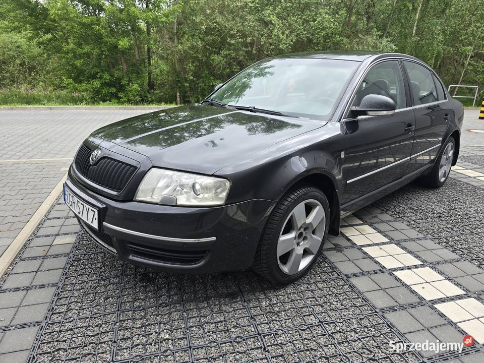 Skoda Superb 2008 20 TDI bogata wersja asystent pasa ruchu Gryfino