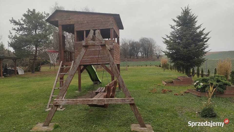 Drewniany domek dziecka Maćkówka sprzedam