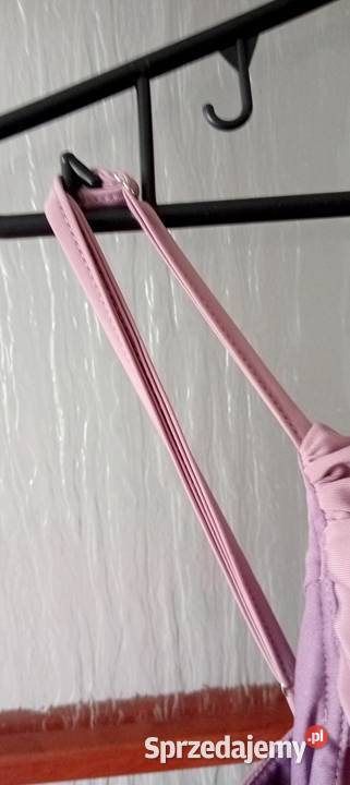 Sukienka długa na ramiączkach Bez wzoru Kowalec