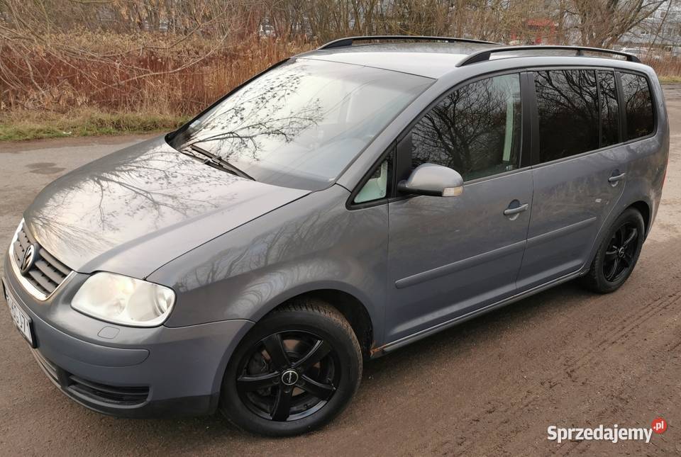 Volkswagen Touran 20TDI 140 BKD 7 Osobowy Grzane elektryczne lusterka Poznań