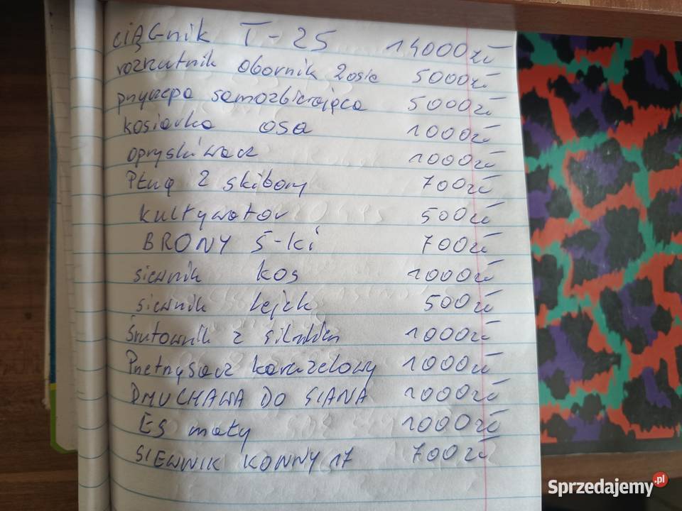 Używane maszyny rolnicze przyczepa rozrzutnik Wołoskowola