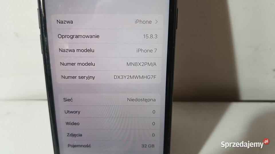 Smartfon Apple iPhone 7 232GB Katowice sprzedam