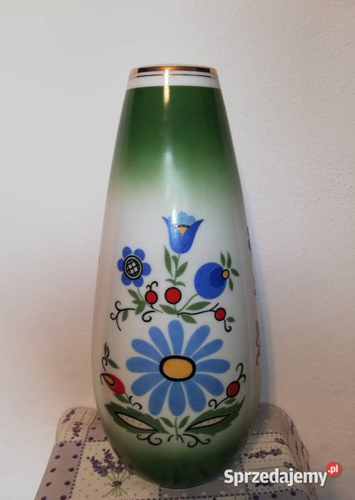 Duży wazon z epoki PRL Vintage lata 70te Warszawa
