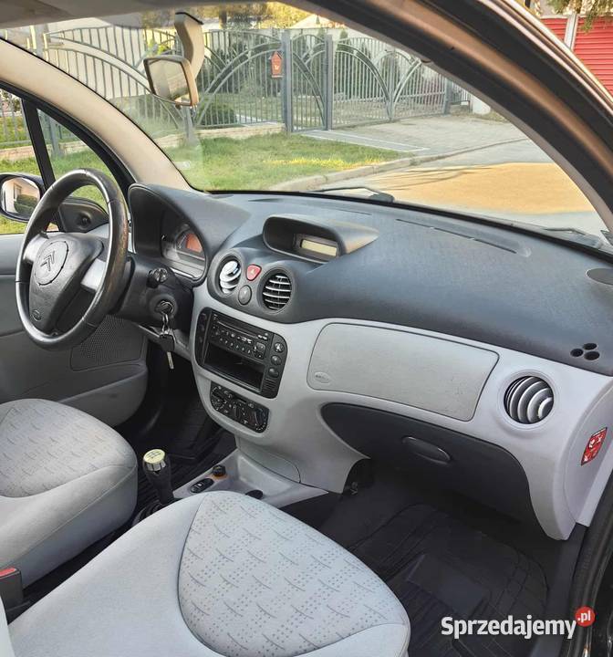 Citroen C3 14 Benzynka Dobra Klima 45 Drzwi welurowa tapicerka Pleszew