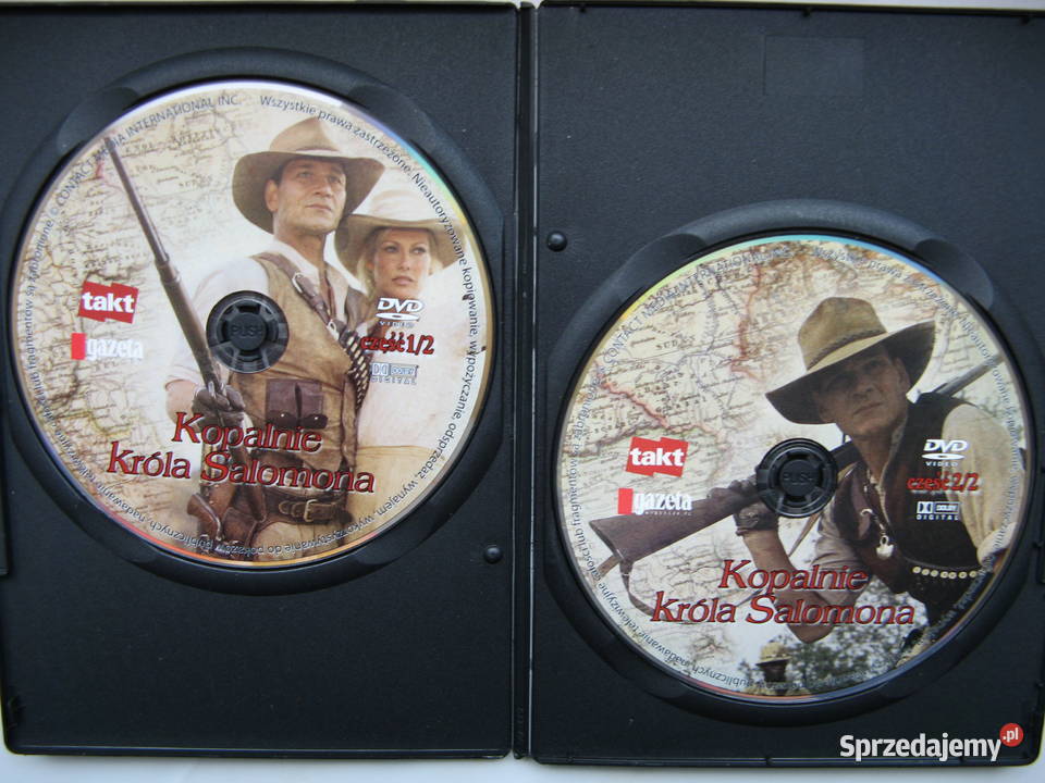 DVD Kopalnie króla Salomona Patrick Swayze sprzedam