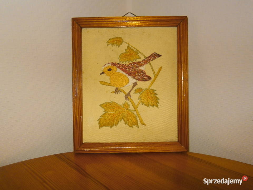 Obraz haftowany w ramce 17x20 miniatura Łódź