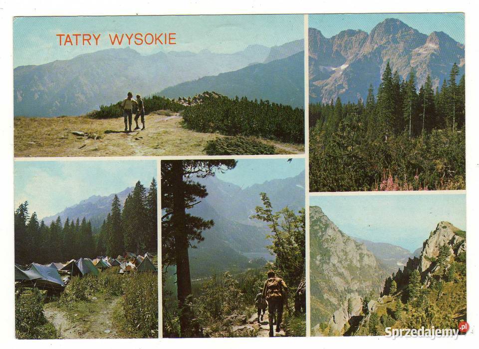 TATRY WYSOKIE 1 POCZTÓWKA WIELOWIDOKOWA Kolekcje Krynki sprzedam