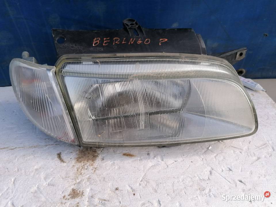 Lampy Przód Kpl Citroen Berlingo osobowe Części samochodowe Wisznice sprzedam