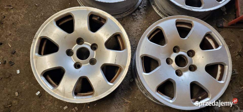 Felgi Audi A4 B6 A6 B5 5X 112 Proste Komplet 4