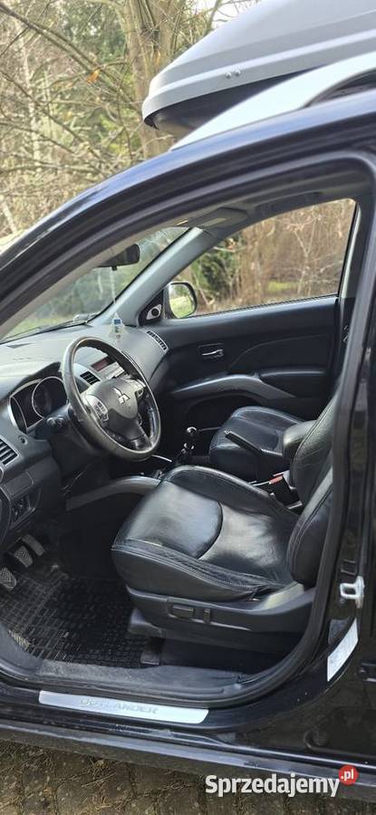 MITSUBISHI OUTLANDER 20 DID Z DODATKAMI THULE skórzana tapicerka Brzegi Dolne