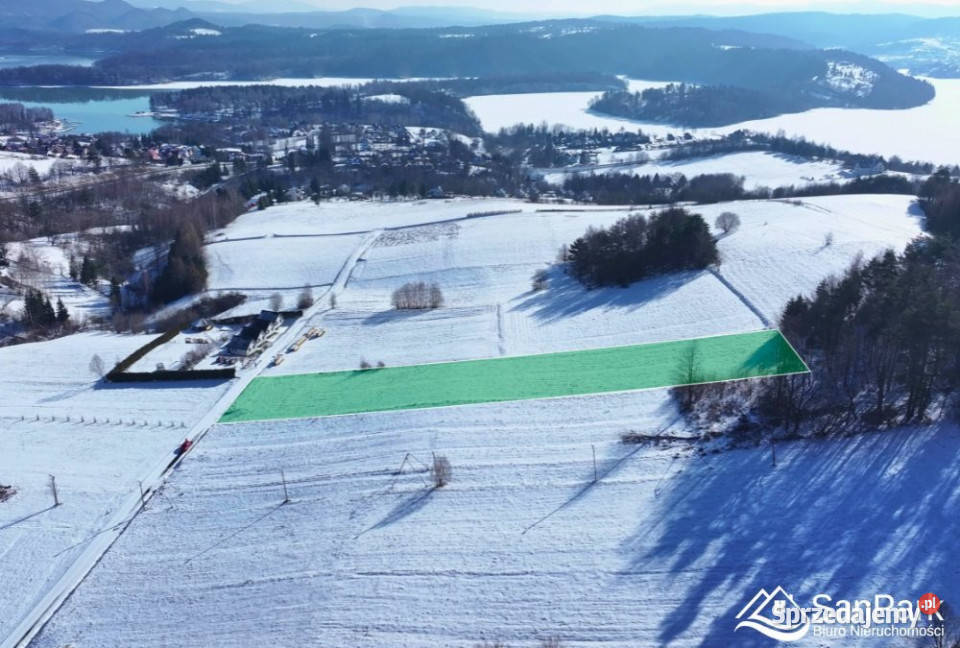 Działka budowlana z widokiem na Jezioro Nieruchomości Polańczyk