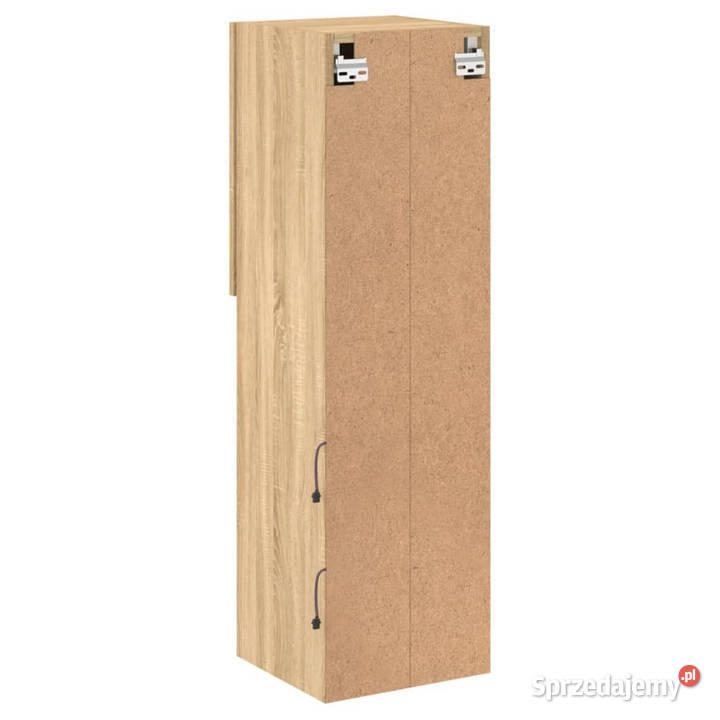 Szafka TV z LED dąb sonoma 305x30x102 WM837019 Warszawa