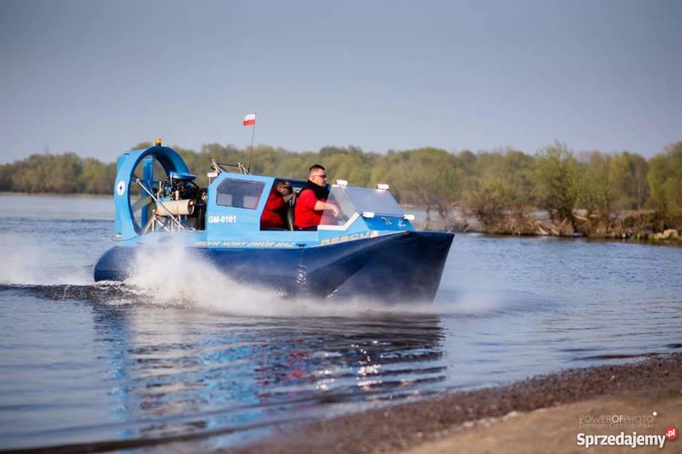 Poduszkowiec silniki Subaru i honda