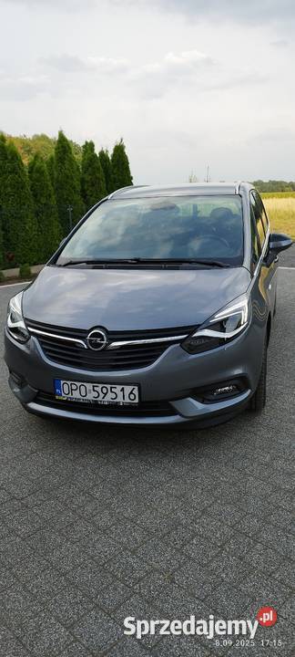 Opel Zafira Tourer 2019r 20 170 przebieg 89500 isofix Opel Opole