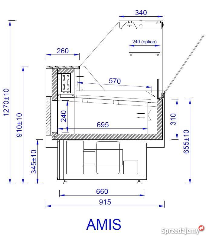LADA WITRYNA CHŁODNICZA AMIS NOWE LADY NA Nowy Dwór Mazowiecki sprzedam