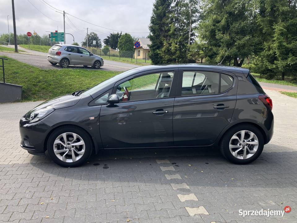 Opel Corsa E 14 benzyna 2016 Polski salon 82 752 asystent pasa ruchu Rabka-Zdrój