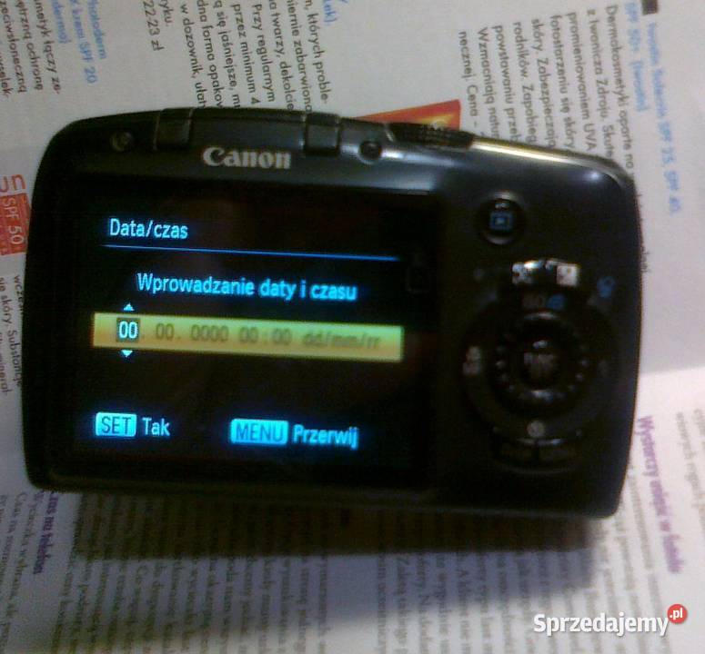 APARAT FOTOGRAFICZNY CANON Powershot SX120 IS Warszawa