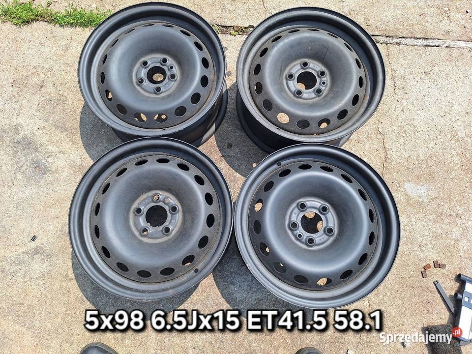 Felgi stalowe 5x98 65Jx15 ET415 ALFA ROMEO 147 Choceń