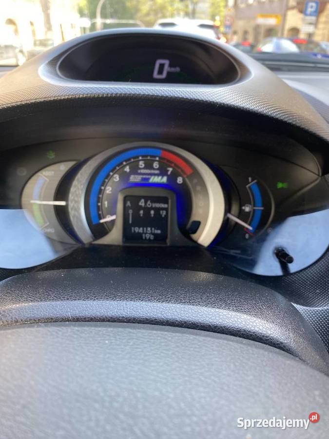 Honda Insight Hybrid z automatyczną skrzynią Katowice