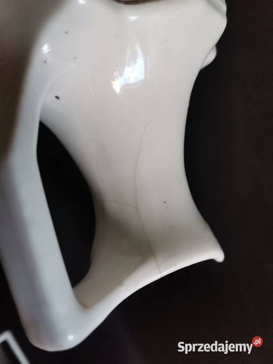 Stara przedwojenna porcelana 2 dzbanki Secesja