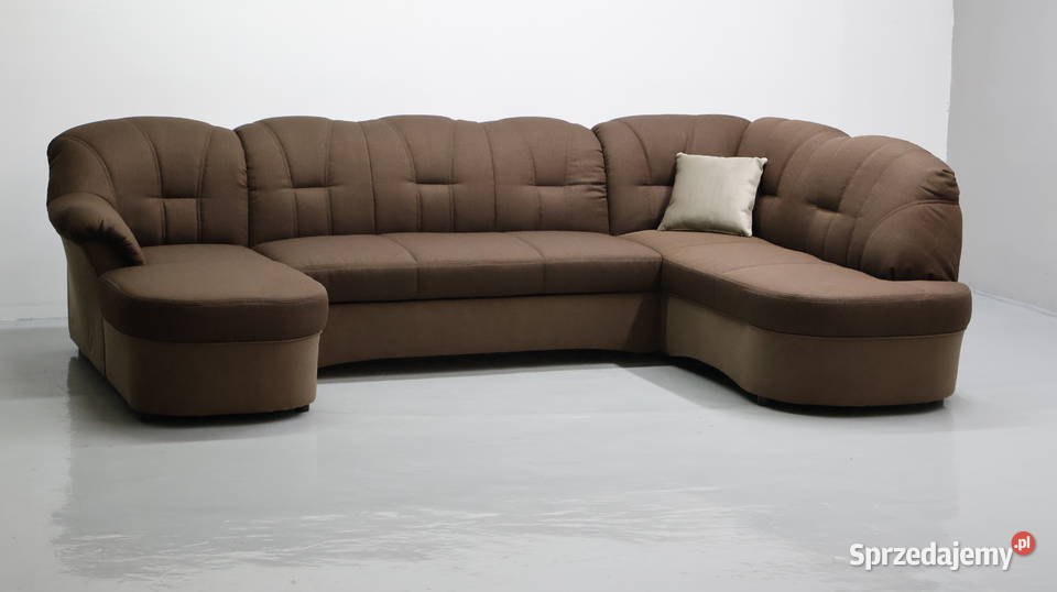 TSS Nowe Wielkie U funkcja spania kanapa rogówka 84cm wielkopolskie Poznań