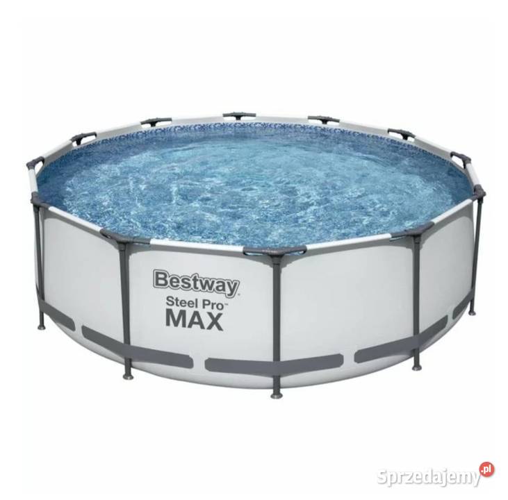 Basen stelażowy Bestway 366x122 Komplet sprzedam