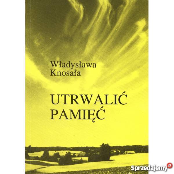 Utrwalić pamięć Konosała Władysława Wejherowo sprzedam