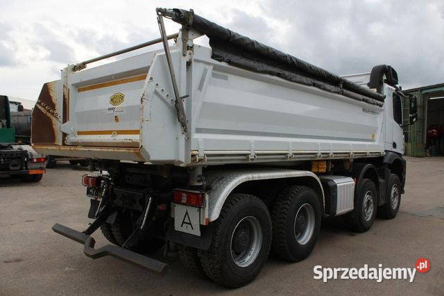 4 osiowa wywrotka 8x4 bordmatic Mercedes 3545 Warszawa