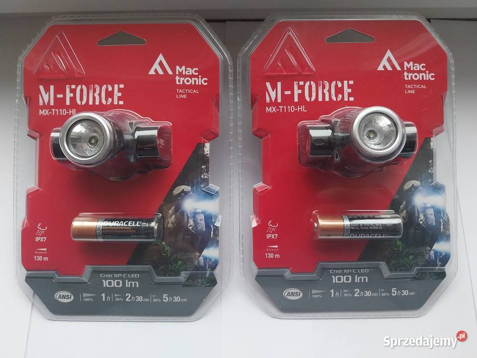 Latarki czołowe MACTRONIC Wałbrzych