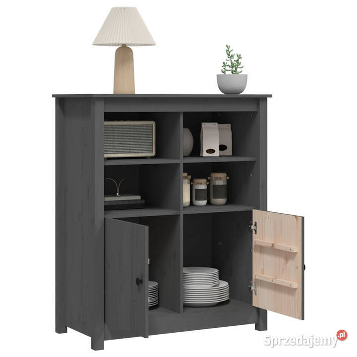 Szafka szara 83x415x100 lite drewno sosnowe Warszawa