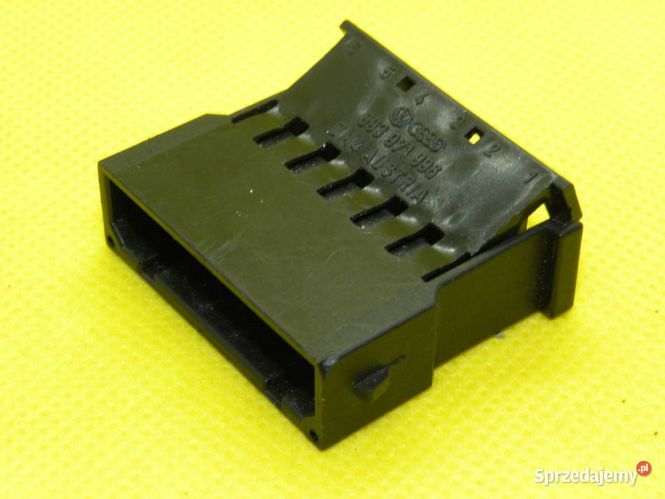 Kostka Wtyczka 893 971 996 WV SKODA SEAT AUDI Układ elektryczny lubuskie Gorzów Wielkopolski sprzedam