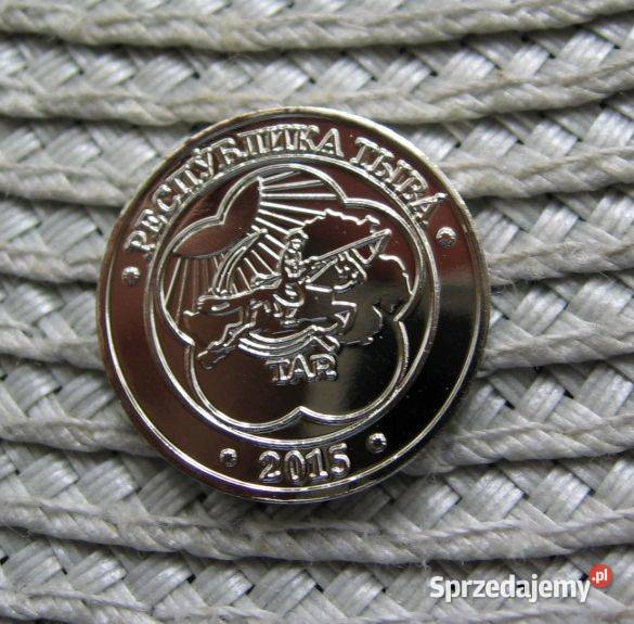 Tuva Tannu 20 Kopiejek 2015r Rosomak Tundrowy Numizmatyka Kalisz sprzedam