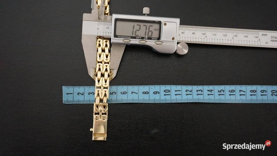 Złota Bransoleta Królewska Bransoletka 104G Bransoletki Warszawa
