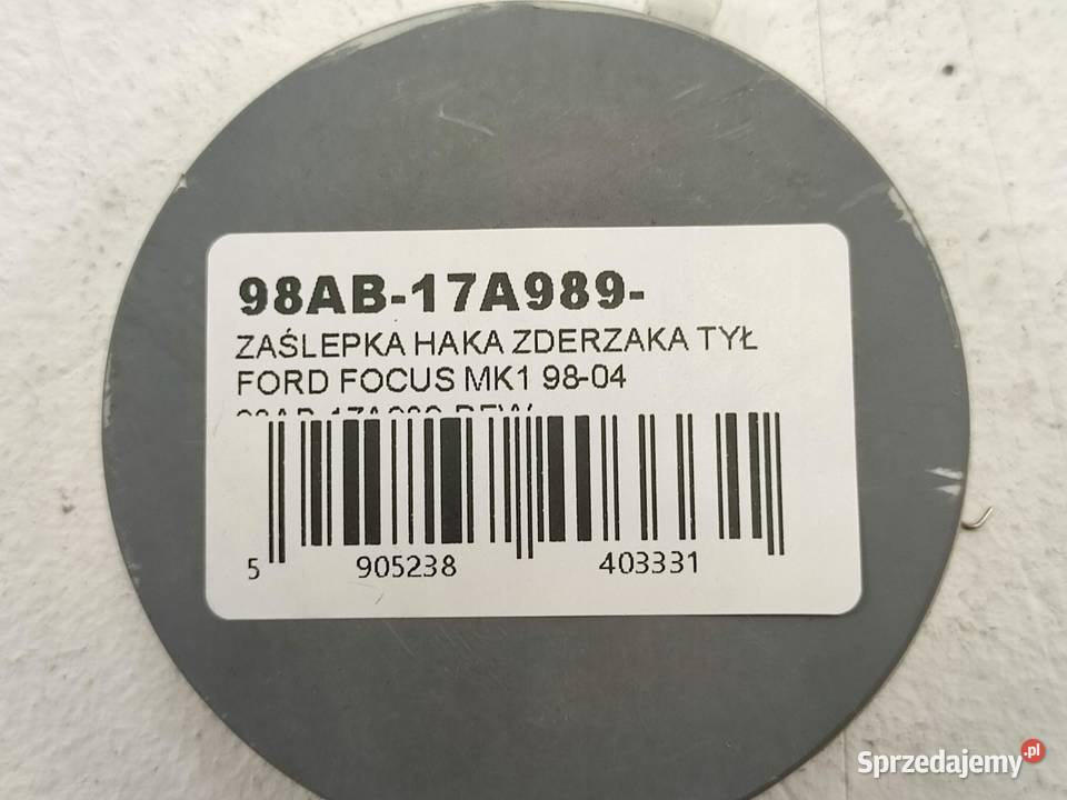 ZAŚLEPKA ZDERZAKA PRZÓD FORD FOCUS MK1 19982004