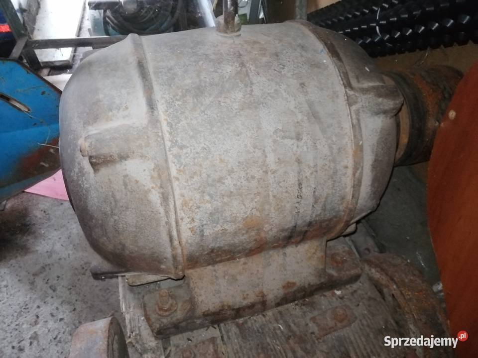 Stary polski silnik elektryczny 75 kw PRL małopolskie Kaszów